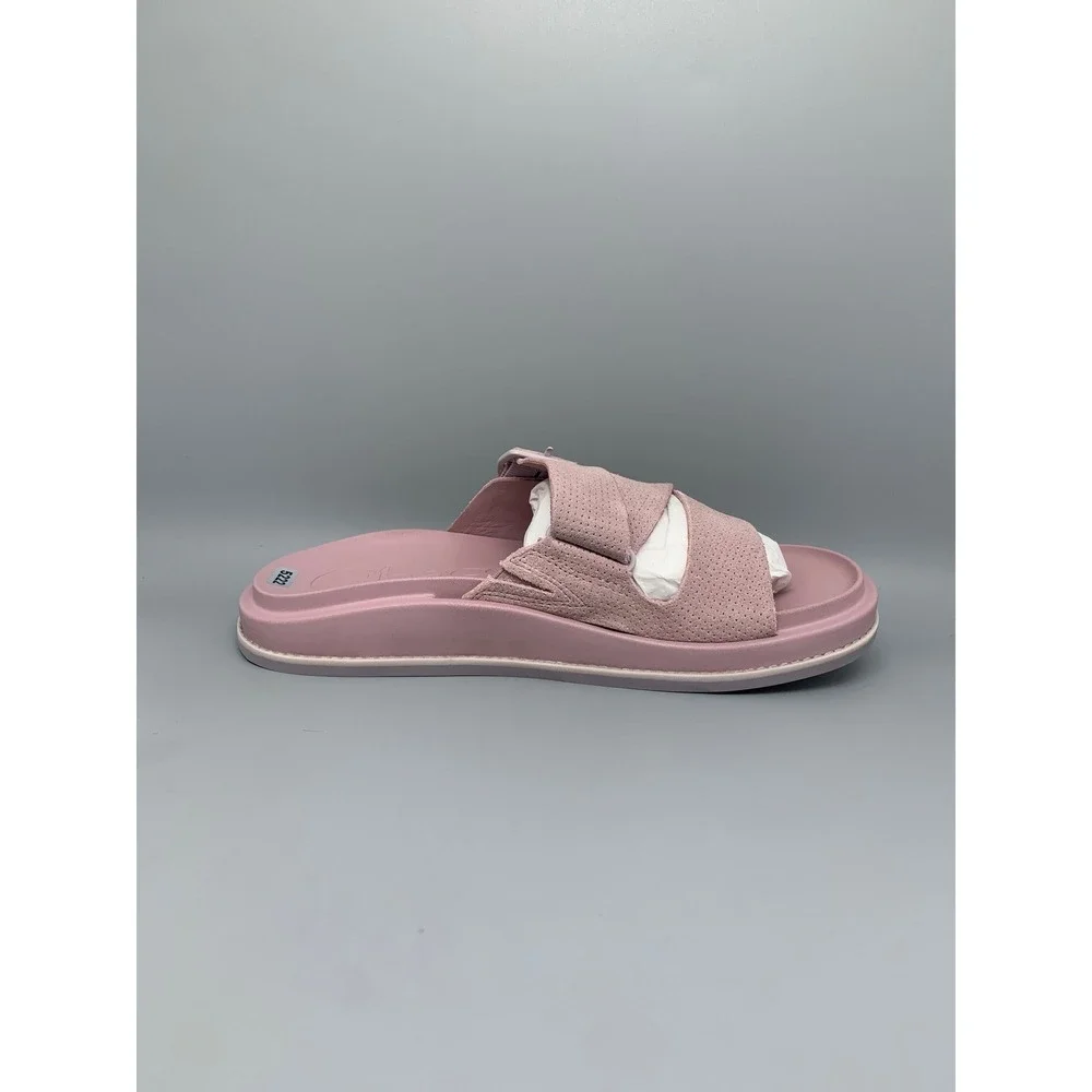 Chaco Townes Slide Pink‎ Suede Sandals JCH109844Z Women's Sz 9